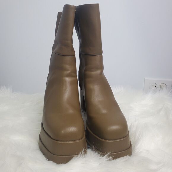 H&M Platform Heeled Boots - Picture 4 of 10